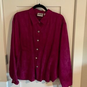 Chico's Vibrant Pink Blouse